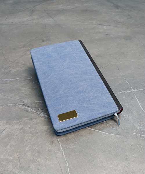 سررسید رقعی جلد سخت ترمو دوتیکه پلاک دار کد 103