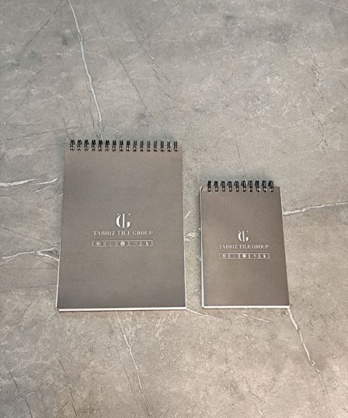 ست یادداشت برای برند کاشی تبریز