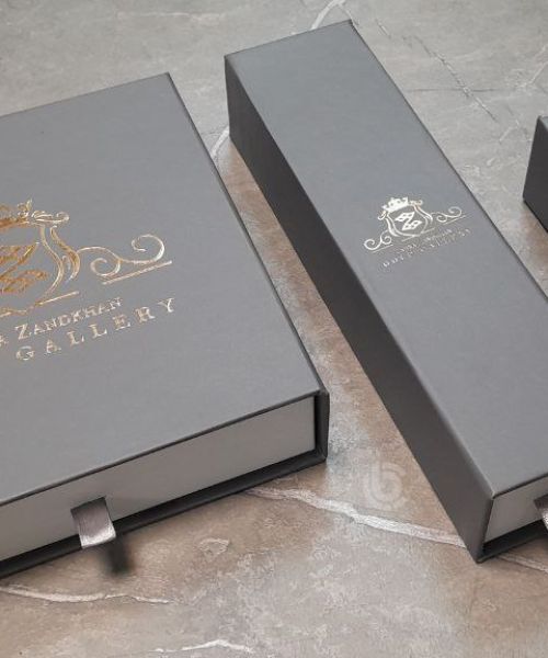 هاردباکس طلاوجواهر چاپ اختصاصی