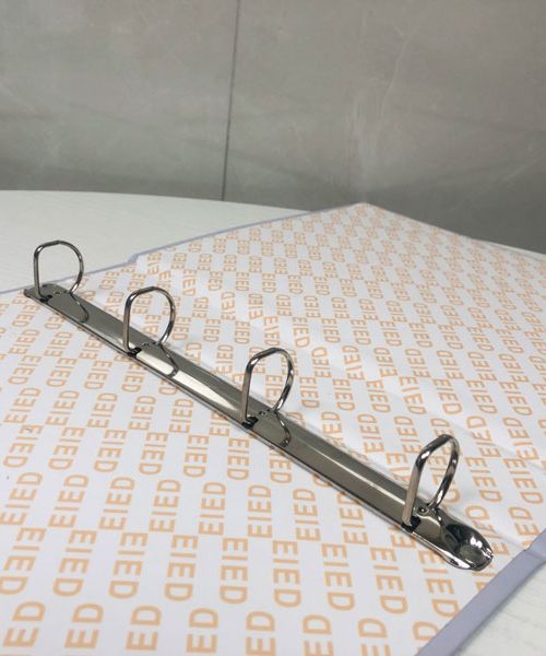 کلاسور 4 حلقه با چاپ داخل