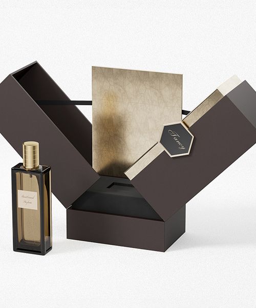 هاردباکس ادکلن ایستاده پروانه ای