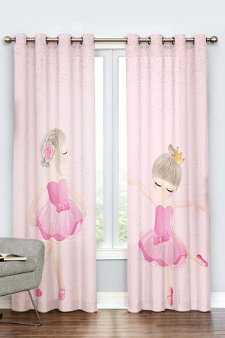 پرده پانچی کودک طرح فلامینگو