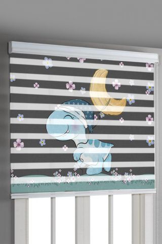 پرده زبرا کودک طرح جغد