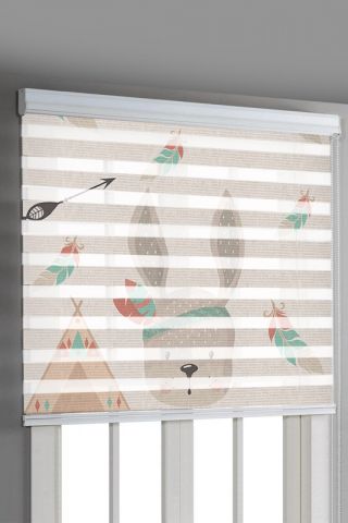 پرده زبرا کودک طرح گوسفند