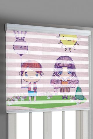 پرده زبرا کودک طرح گوسفند