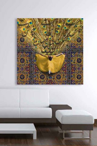 تابلو بوم اختصاصی طاووس